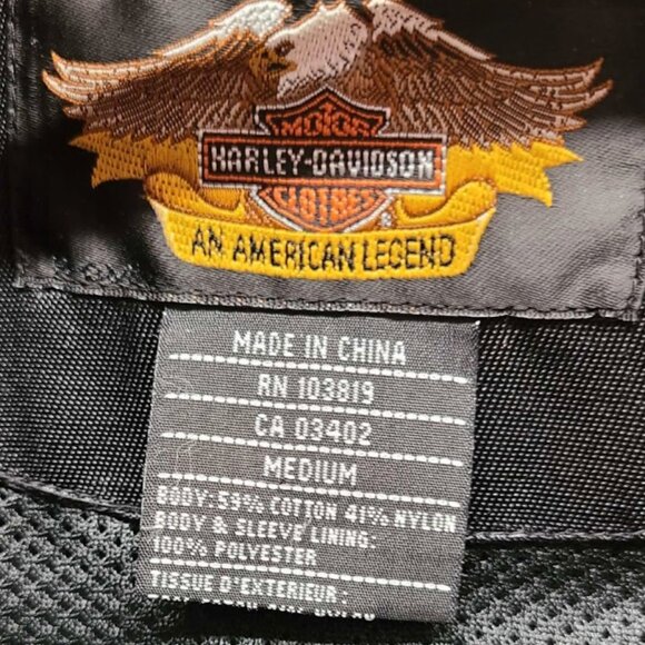 Women's Harley Davidson Riding Coat - Picture 4 of 4